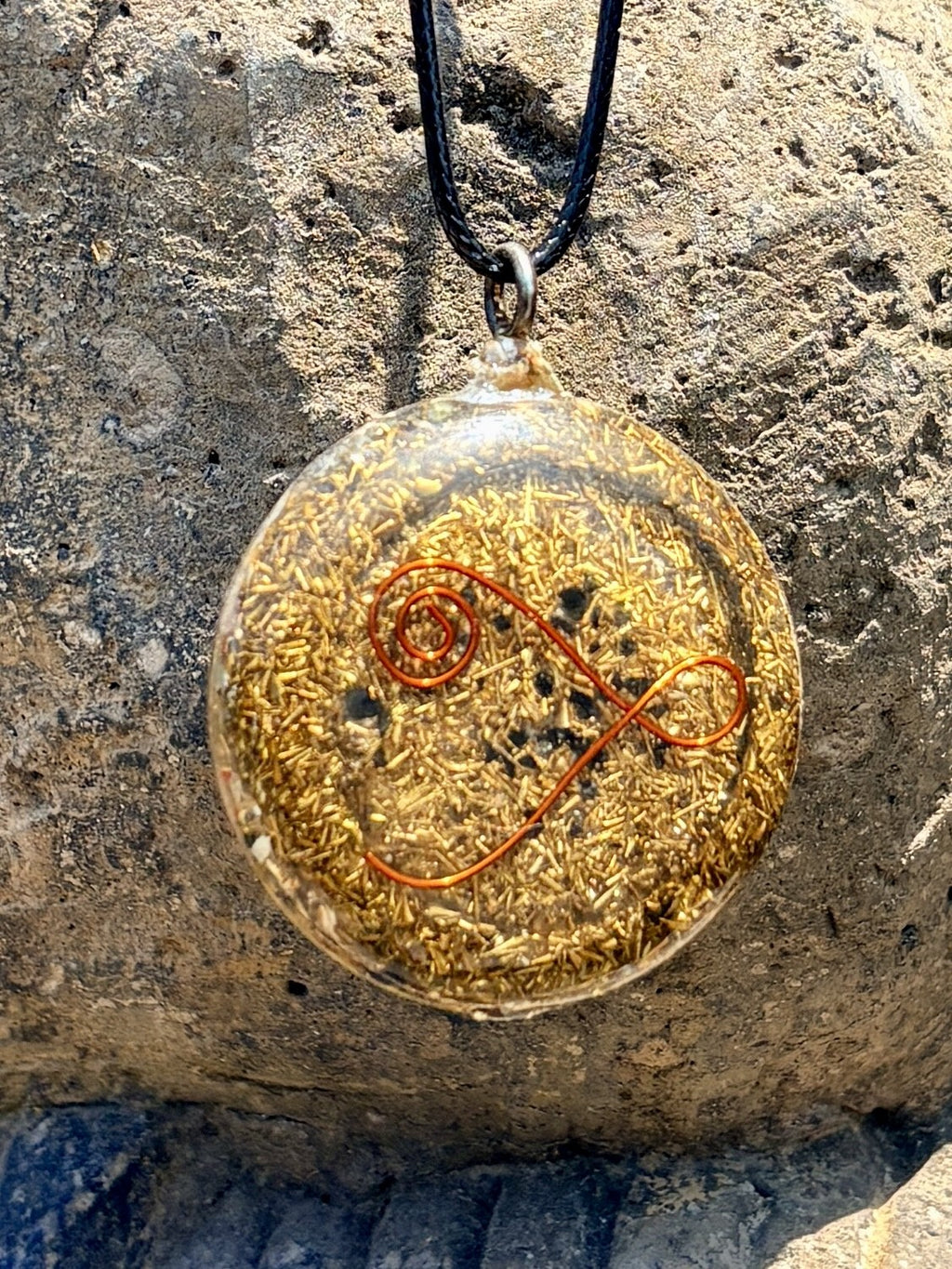 Seed of Life Abundance Pendant | Seven Chakra Stones & Zibu Abundance Symbol | Sacred Geometry, Full Chakra Alignment & Divine Prosperity