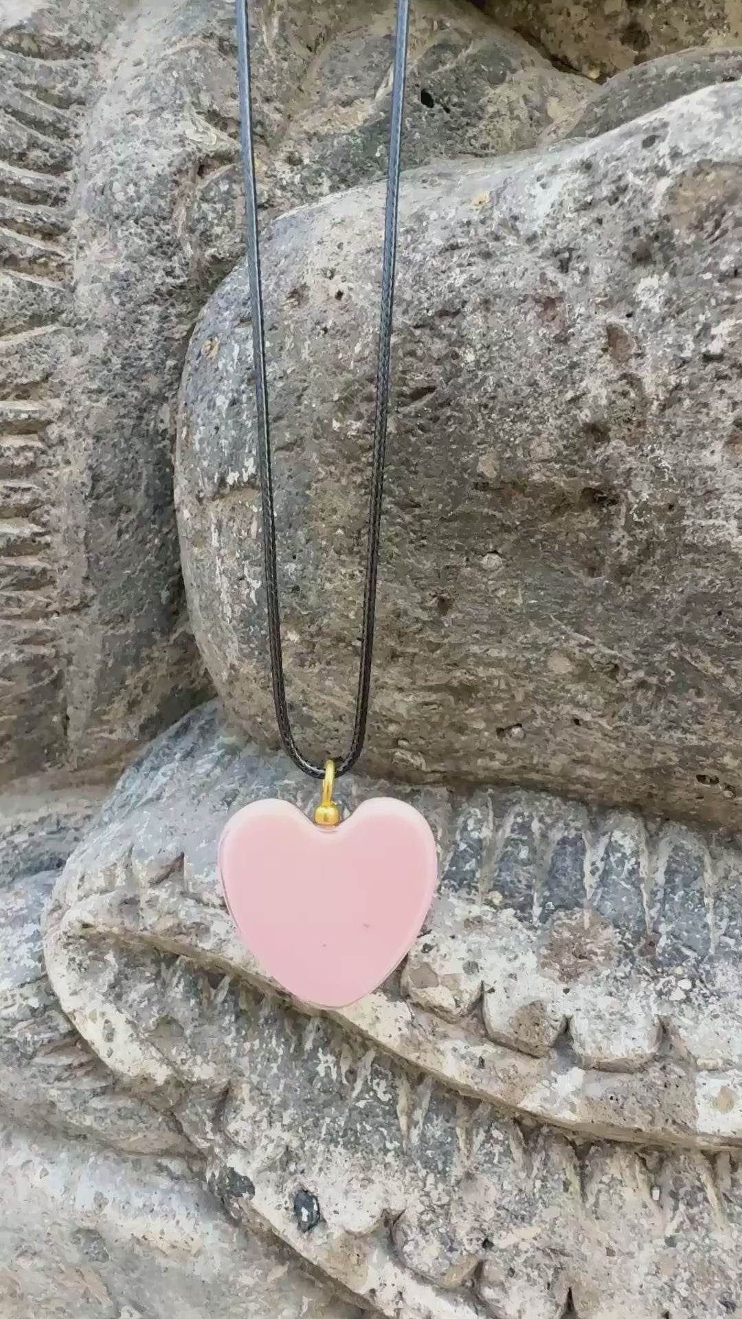 Angelwing Heart Love Pendant | Rose Quartz & Green Aventurine | Gold Angel Wings | Heart Chakra Activation, Unconditional Love & Divine Protection | Wearable Orgonite